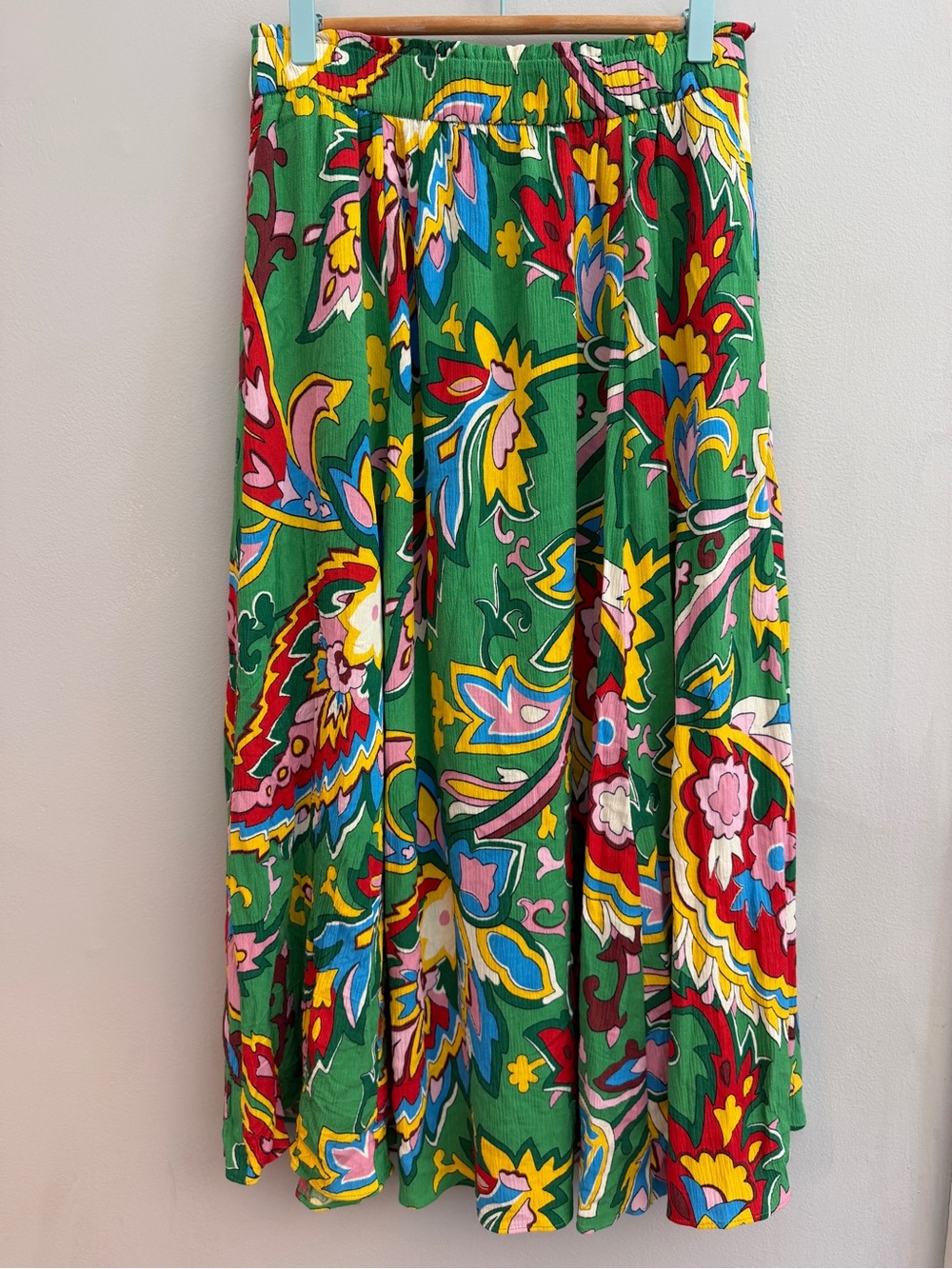 Boden Floral Paisley Maxi Skirt, Size 6